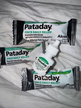 Pataday ||once daily relieve eye allergy .5ml lot of 4